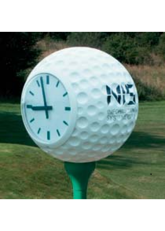 Golfball clock