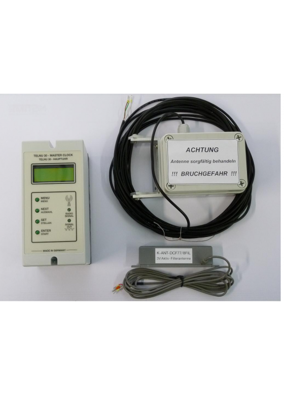 K-TELNU-30 Master clock with telegram output