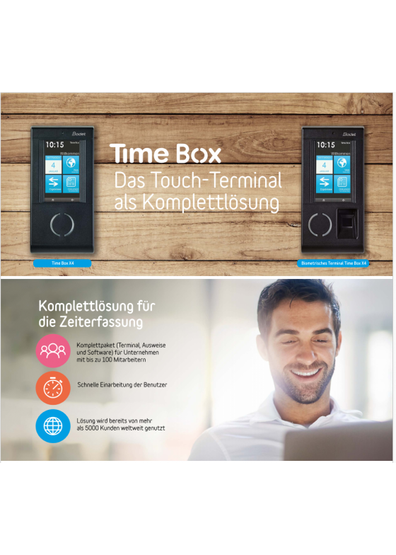 Time tracking Time box X4