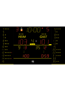 Sportergebnisanzeige f&uuml;r Innen K-BT8NT325-F10
