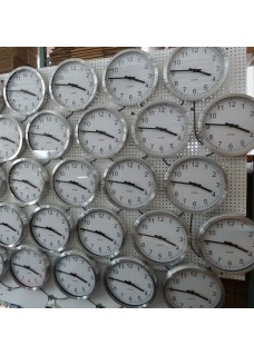 NISTIME analog indoor clock, round,  different variations