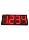 Gas station price display, brand NIS RGB